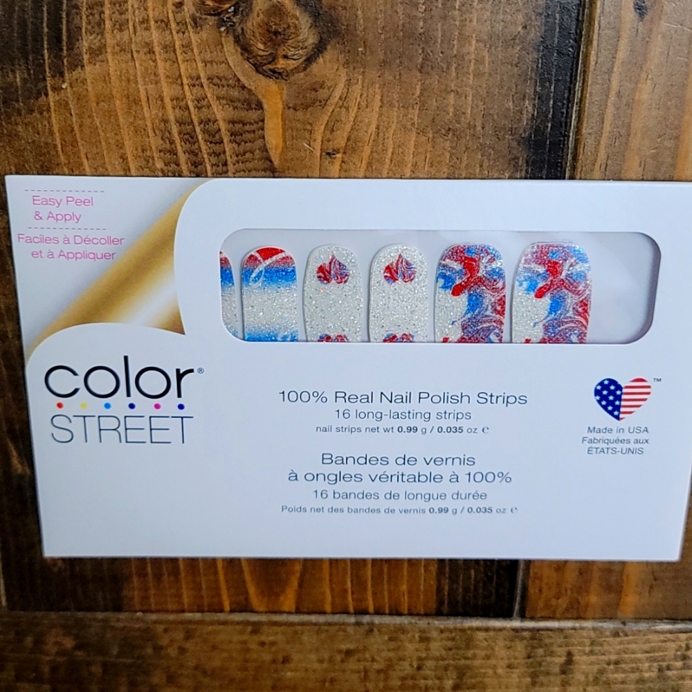 Color Street Take My Hand Red White Blue